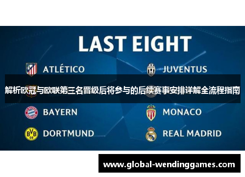 解析欧冠与欧联第三名晋级后将参与的后续赛事安排详解全流程指南